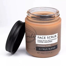 Load image into Gallery viewer, UpCircle Vegan Face Scrub with Coffee + Rosehip Exfoliator Herbal Blend for Acne - 100ml
