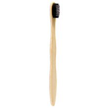 Load image into Gallery viewer, Bamboo Toothbrush with Plant Based Charcoal Medium Soft Bristles
