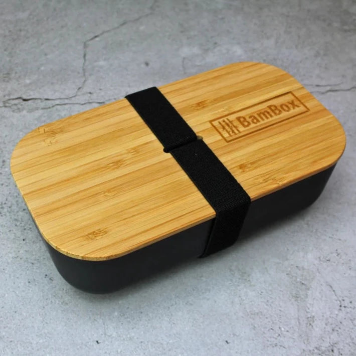 Bamboo Lunch Box (1.1L) - Black