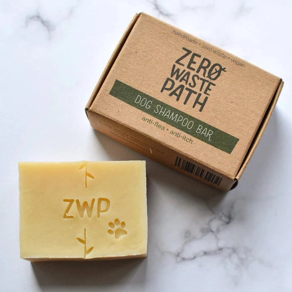 Zero Waste Path Dog Shampoo Bar - 100g