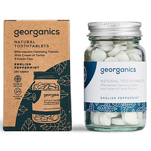 Load image into Gallery viewer, Georganics Toothpaste Tablets- English Peppermint - x 120
