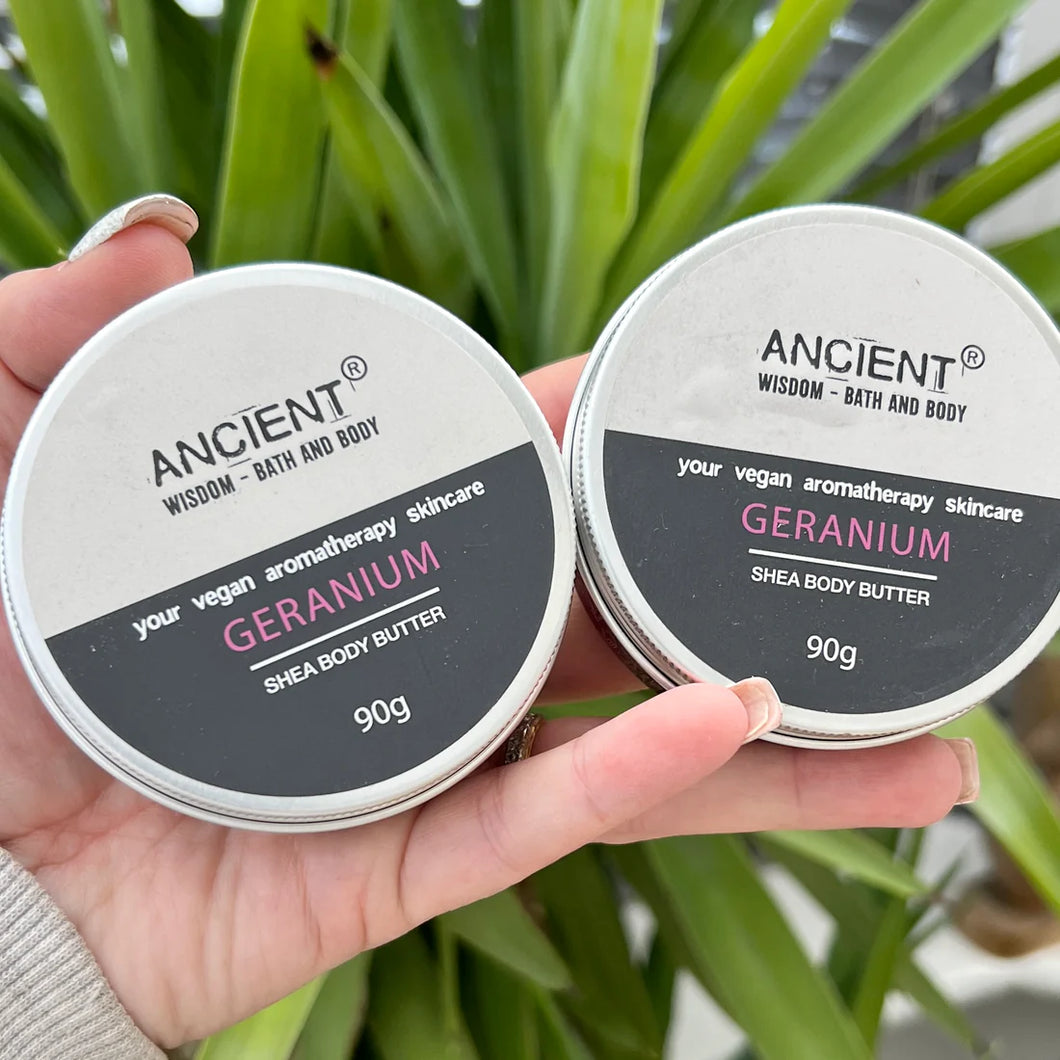 Geranium Shea Body Butter 90g