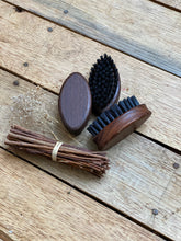 Load image into Gallery viewer, Thermo Wood Nail Brush With Dark Natural Bristles
