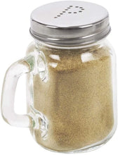 Load image into Gallery viewer, Mason Jars Pre filled Salt &amp; Pepper Shaker Set
