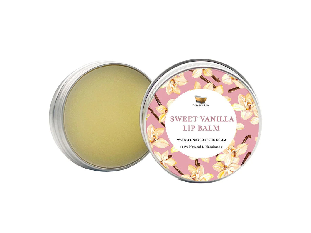 Funky Soap Lip Balm 15g - Sweet Vanilla