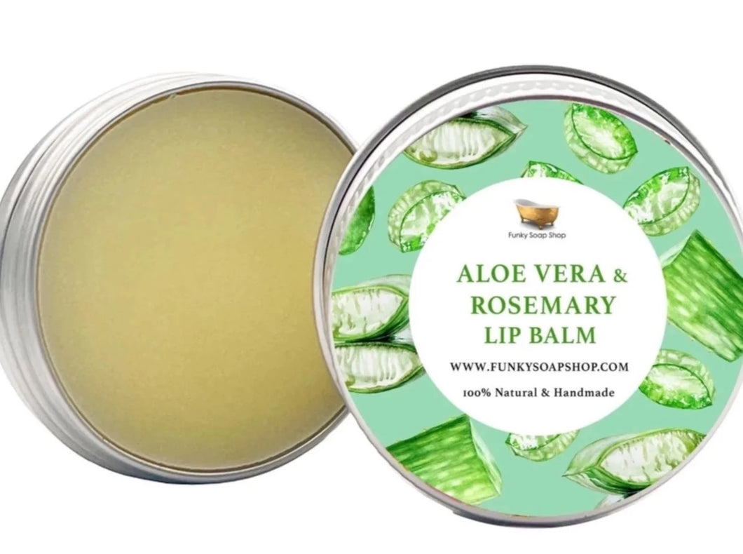 Funky Soap Lip Balm 15g - Aloevera & Rosemary