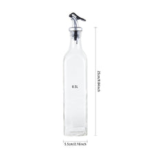 Load image into Gallery viewer, Glass Olive Oil &amp; Vinegar Bottle - 500ml
