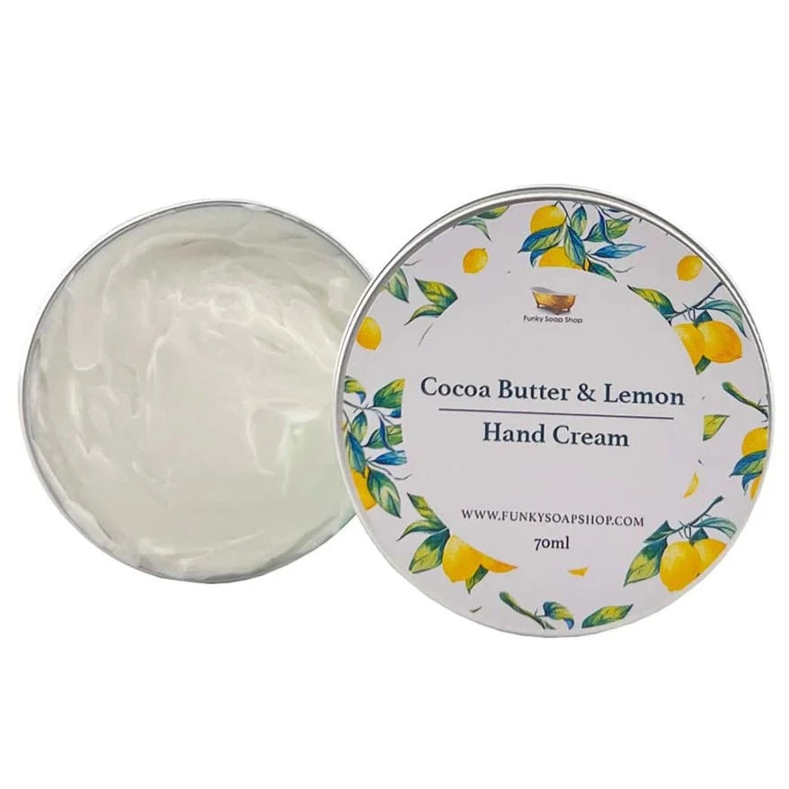 Funky Soap Cocoa Butter & Lemon Hand Cream - 70ml