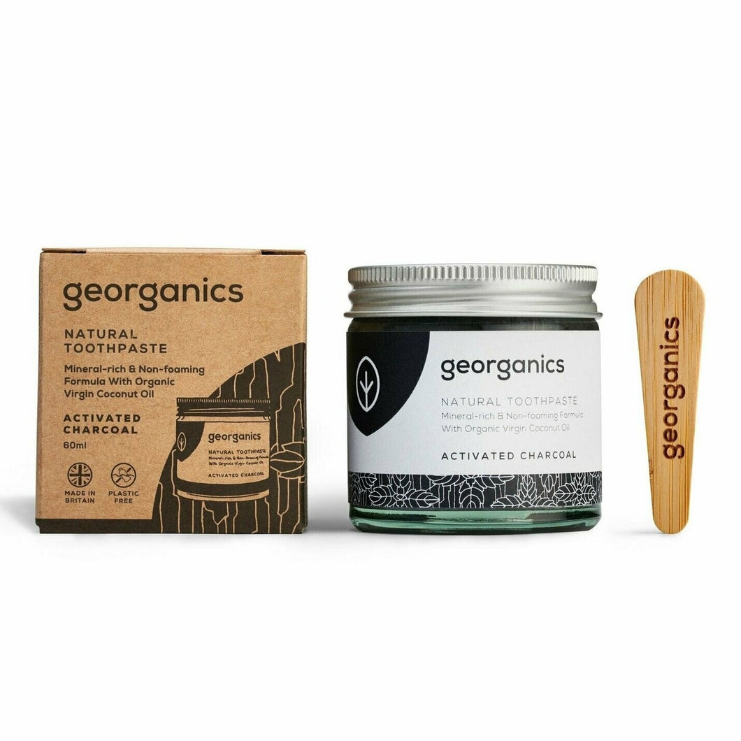 Georganics Mineral Toothpaste - Activated Charcoal 120ml