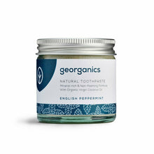 Load image into Gallery viewer, Georganics Mineral Toothpaste - English Peppermint 120ml
