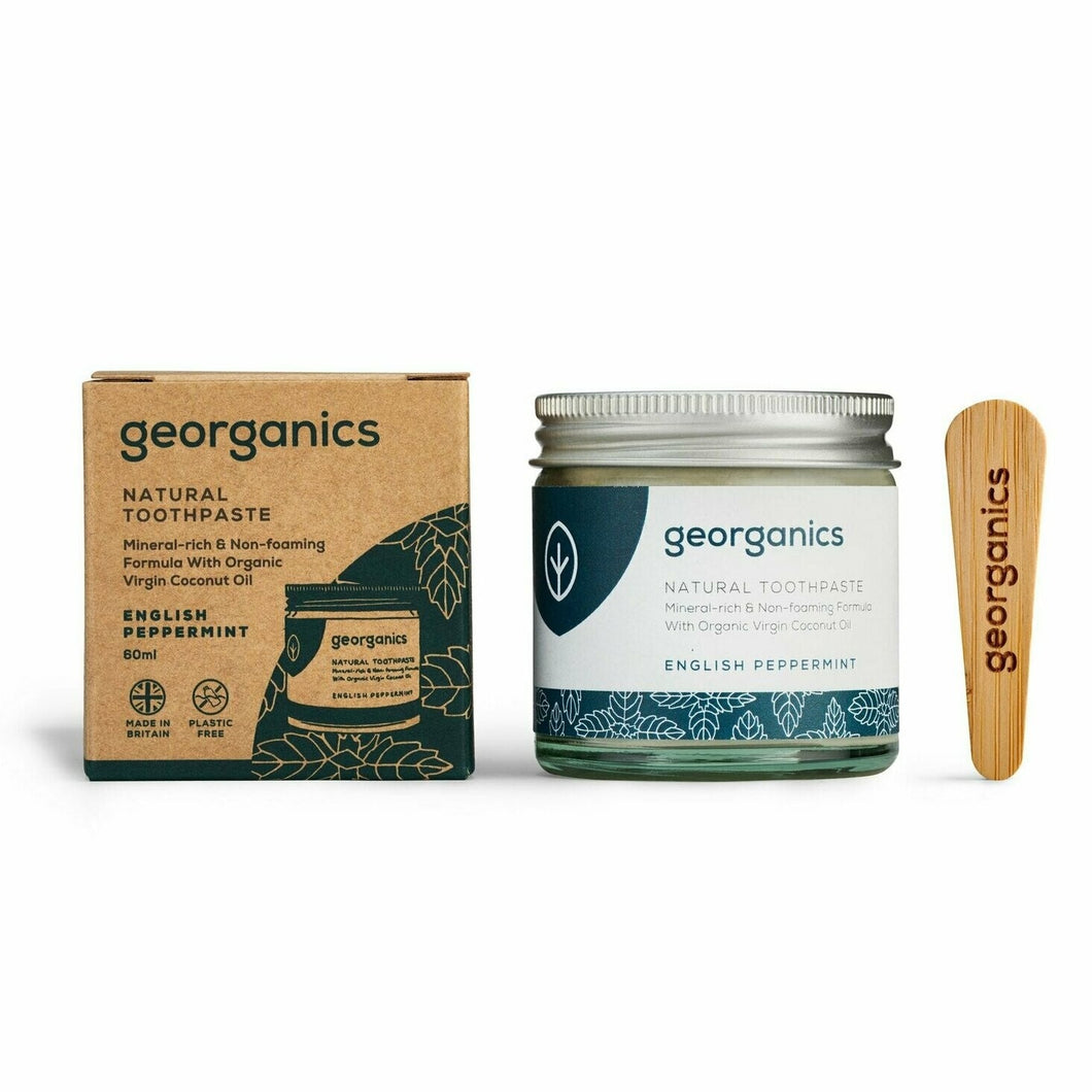 Georganics Mineral Toothpaste - English Peppermint 120ml