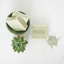 Load image into Gallery viewer, Evergreen Soap Bar 105g - Tea Tree &amp; Green Clay
