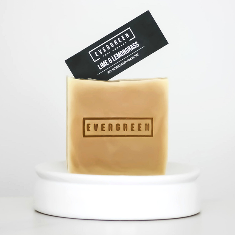 Evergreen Soap 105g - Lime & Lemongrass