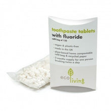 Load image into Gallery viewer, Eco Living Toothpaste Tablets with Floride
