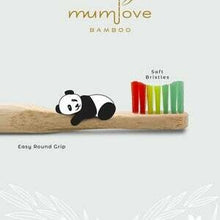 Load image into Gallery viewer, Kids Organic Bamboo Toothbrush
