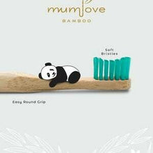 Load image into Gallery viewer, Kids Organic Bamboo Toothbrush
