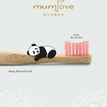 Load image into Gallery viewer, Kids Organic Bamboo Toothbrush
