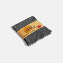 Load image into Gallery viewer, Zero Waste Club Organic Cotton Dish Towel - Ash Grey
