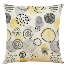 Load image into Gallery viewer, Handmade Cushion Covers Made From Recycled Plastic - Autumn Rain
