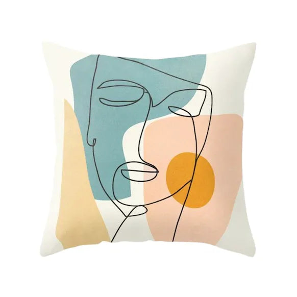 Handmade Cushion Covers Made From Recycled Plastic - Nordic Art Deco