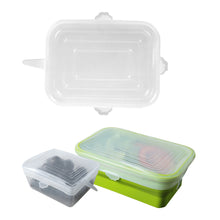 Load image into Gallery viewer, Silicone Stretch Lids - Food Covers - Square
