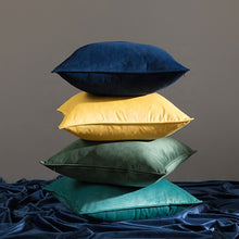 Load image into Gallery viewer, Handmade Velvet Cushion Covers From Recycled Plastic
