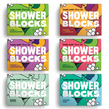 Load image into Gallery viewer, Shower Blocks - Totally Solid Shower Gel - Lime &amp; Sandalwood
