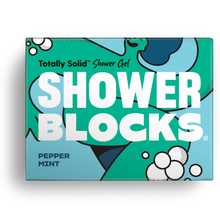 Load image into Gallery viewer, Shower Blocks - Totally Solid Shower Gel 100g - Pepper Mint
