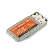 Load image into Gallery viewer, Eco Living Toothpaste Tablets with Floride - Tin
