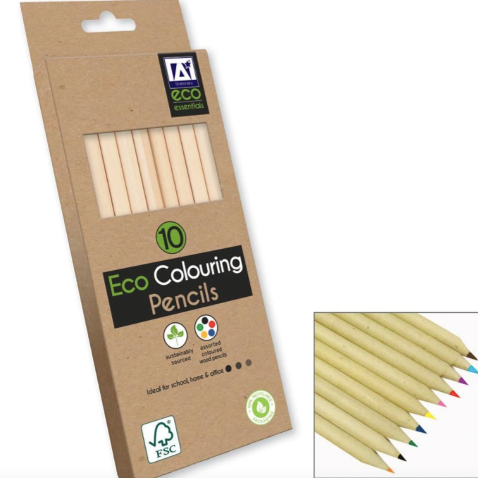 ECO Colouring Pencils - Pk of 10