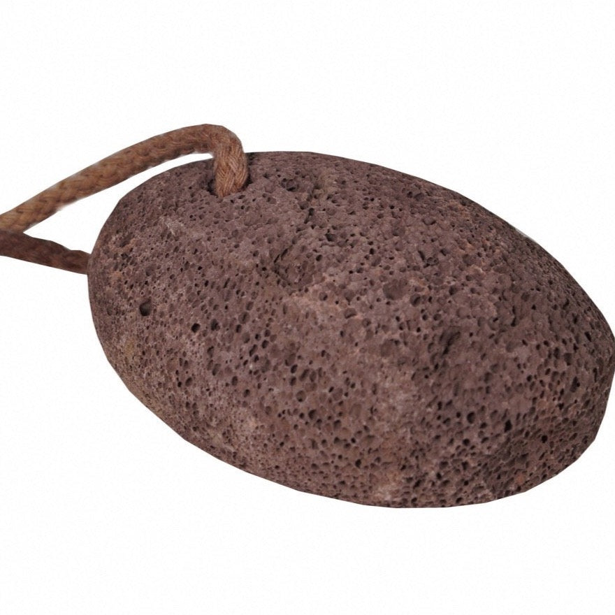 Natural Volcanic Lava Pumice Footstone, Oval