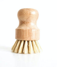 Load image into Gallery viewer, Bamboo Wood Pan Brush with Coconut Bristles
