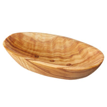 Load image into Gallery viewer, Eco Living Olive Wood Soap Dish - Oval
