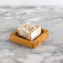 Load image into Gallery viewer, Bamboo Wood Soap Dish - Square
