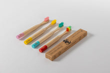 Load image into Gallery viewer, Kids Organic Bamboo Toothbrush
