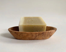 Load image into Gallery viewer, Eco Living Olive Wood Soap Dish - Oval
