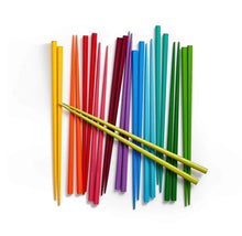 Load image into Gallery viewer, Bamboo Luxury Rainbow Chopsticks (one pair)
