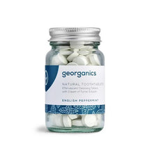 Load image into Gallery viewer, Georganics Toothpaste Tablets- English Peppermint - x 120
