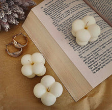 Load image into Gallery viewer, Mini Bubble Candle - Cotton Musk &amp; Meadow Lily
