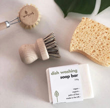 Load image into Gallery viewer, Eco Living Wooden Dish Washing Brush
