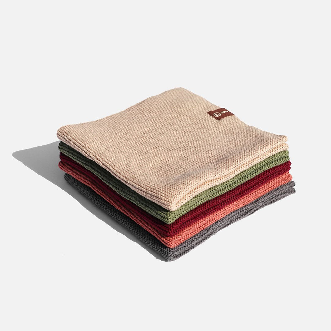 Zero Waste Club Organic Cotton Dish Towel - Plum Red